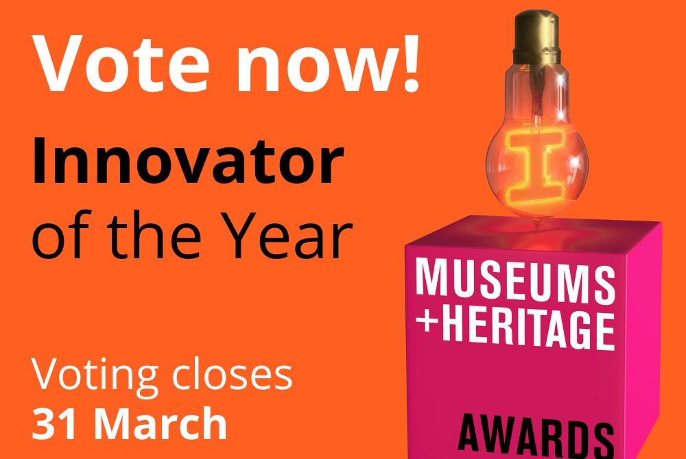 Met trots delen we jullie mee dat we zijn genomineerd voor 'Innovator of the Year' bij de 'Museums + Heritage Awards' met onze zuurstofvrije vitrines in Museum Kaap Skil!