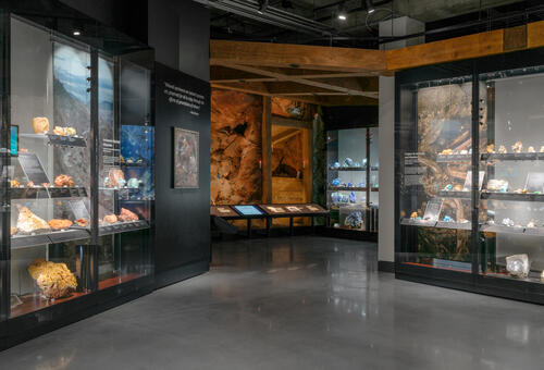 Musée des minéraux et des pierres précieuses UA Alfie Norville