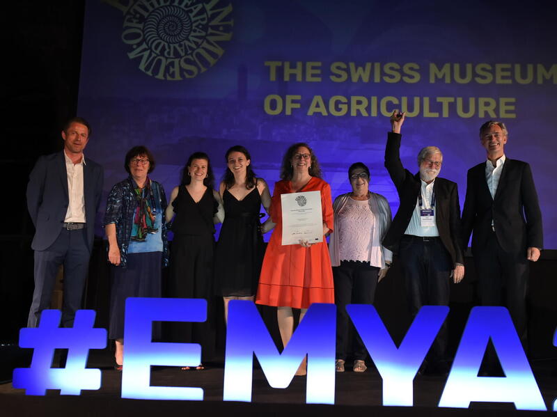 Proficiat aan 'Het Zwitsers Landbouwmuseum' voor het winnen van de 'Meyvaert Museumprijs voor Ecologische Duurzaamheid' tijdens de #EMYA2023 awards!
