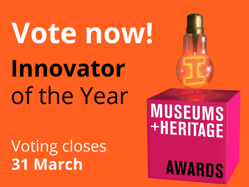 Met trots delen we jullie mee dat we zijn genomineerd voor 'Innovator of the Year' bij de 'Museums + Heritage Awards' met onze zuurstofvrije vitrines in Museum Kaap Skil!