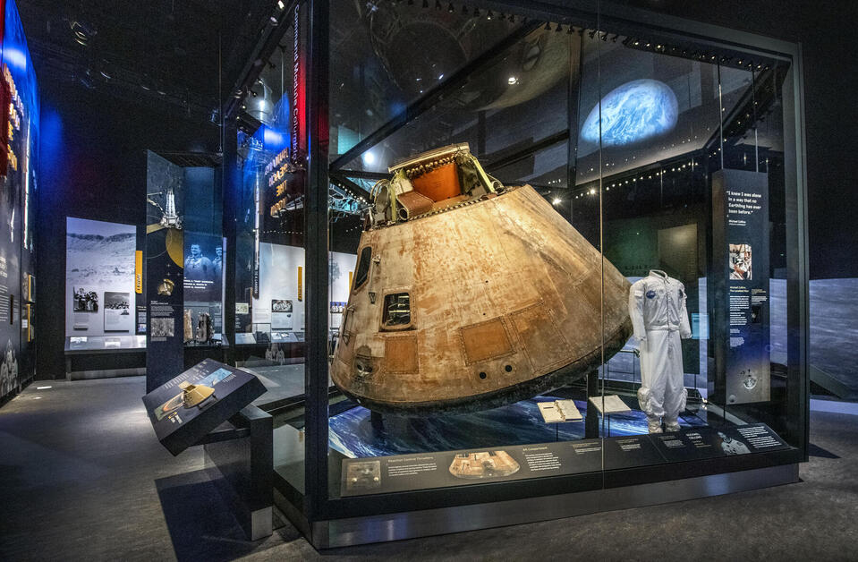 National Air & Space Museum (NASM) reopened its revamped west wing
